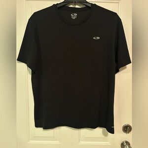 Mens Champion Black Nylon Top Size XX Large Shirt Stretchy